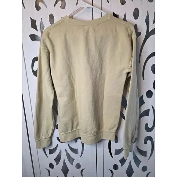 Fleetwood Mac 1970 Tour Sweatshirt Peacock Graphic Cream XS Band Tee - Picture 2 of 7